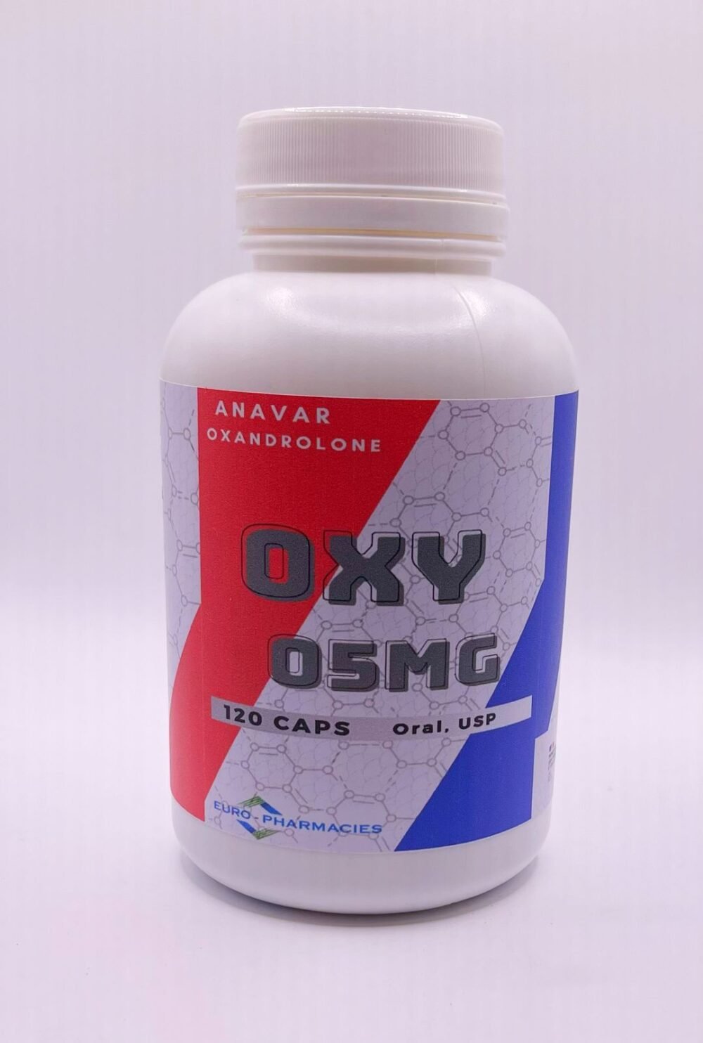 Oxandrolona 5mg -oral 120 cps Euro
