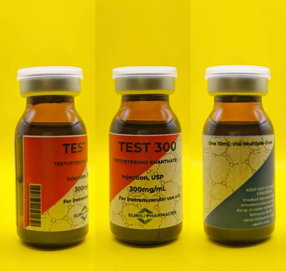 Enantato Testosterona 300mg - 10ml injetavel Euro